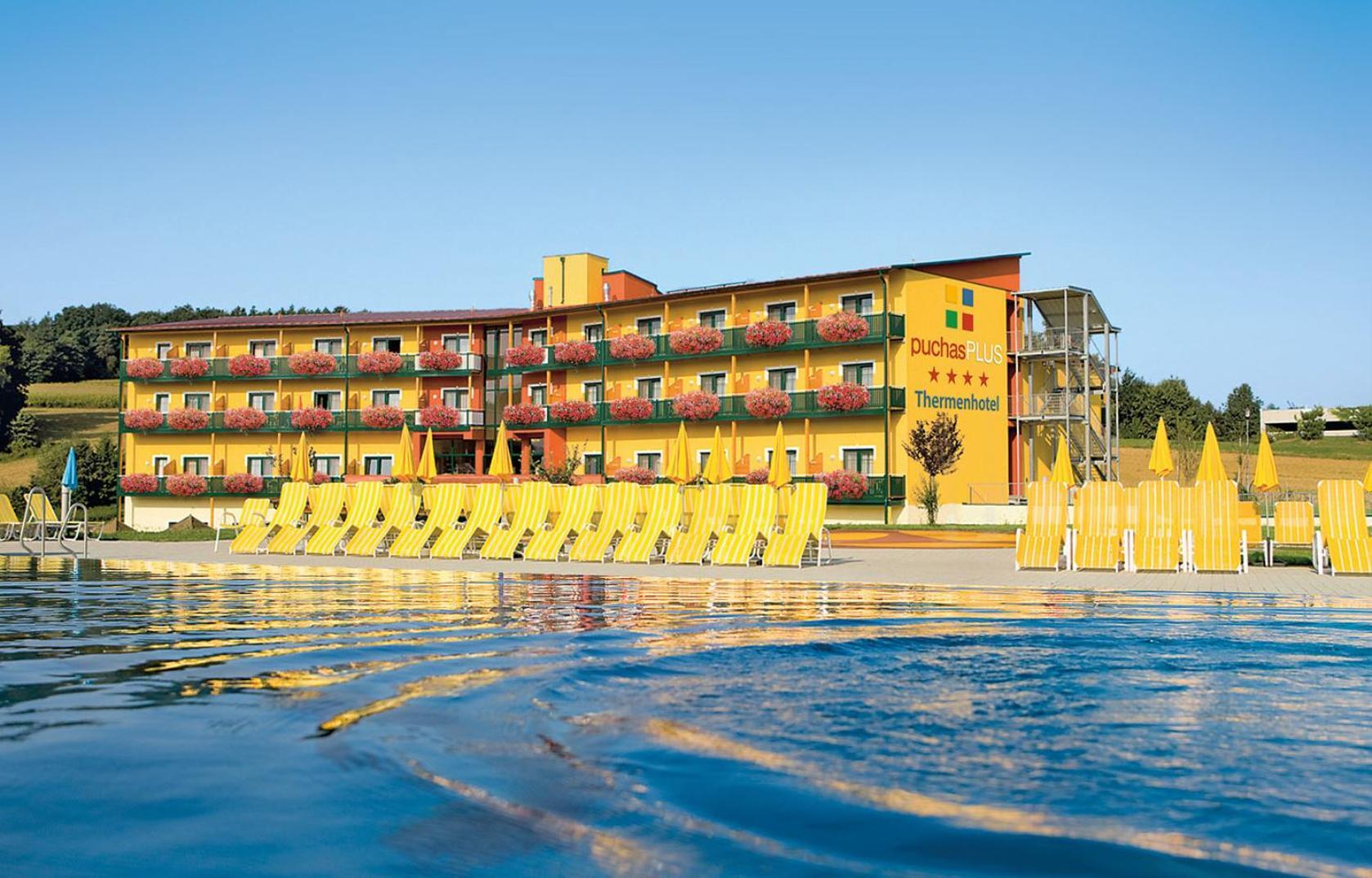 Thermenhotel Puchasplus Stegersbach Exteriör bild